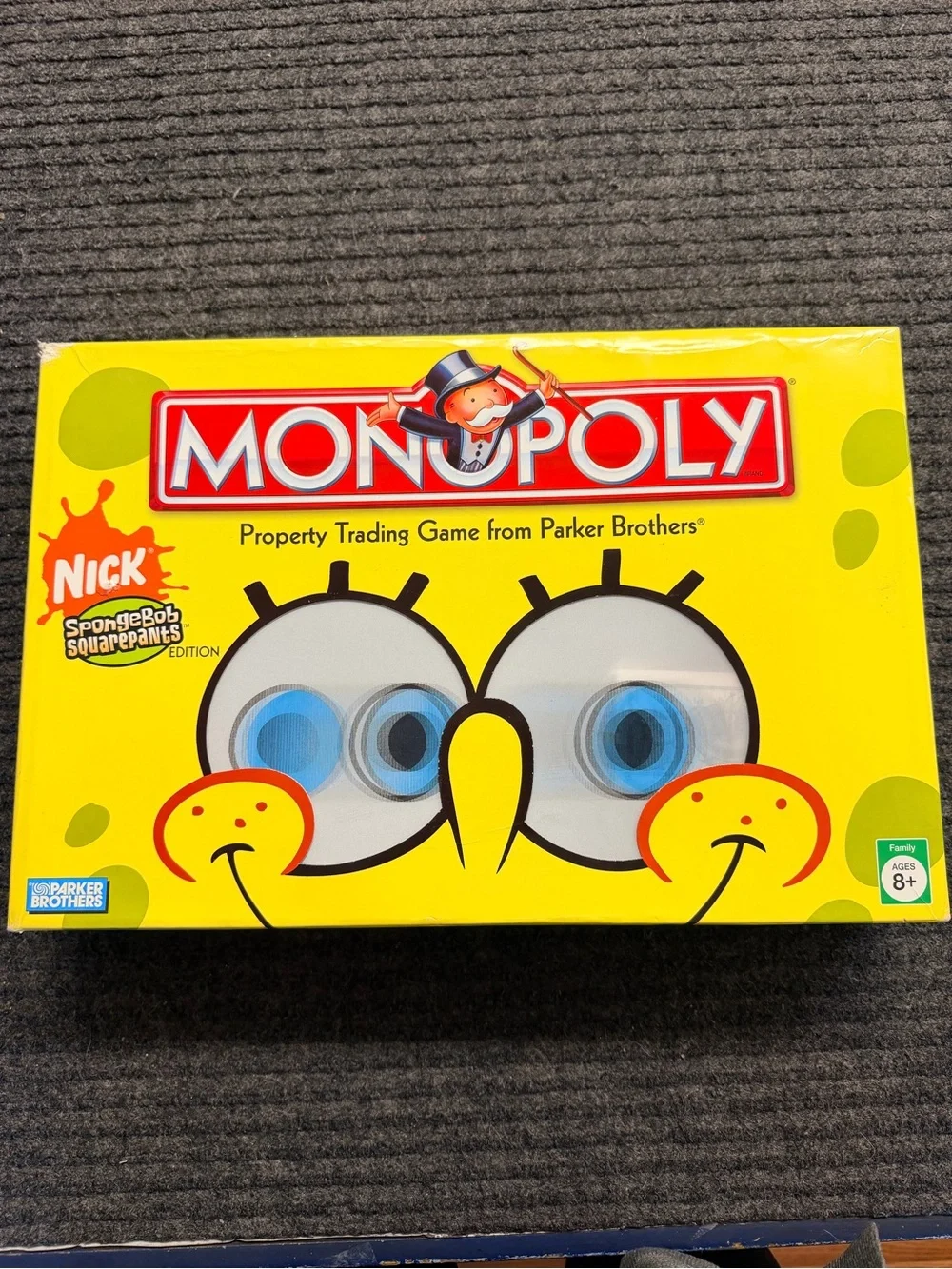 Vintage Nickelodeon Spongebob Squarepants Monopoly Collectors Edition 2005 Game